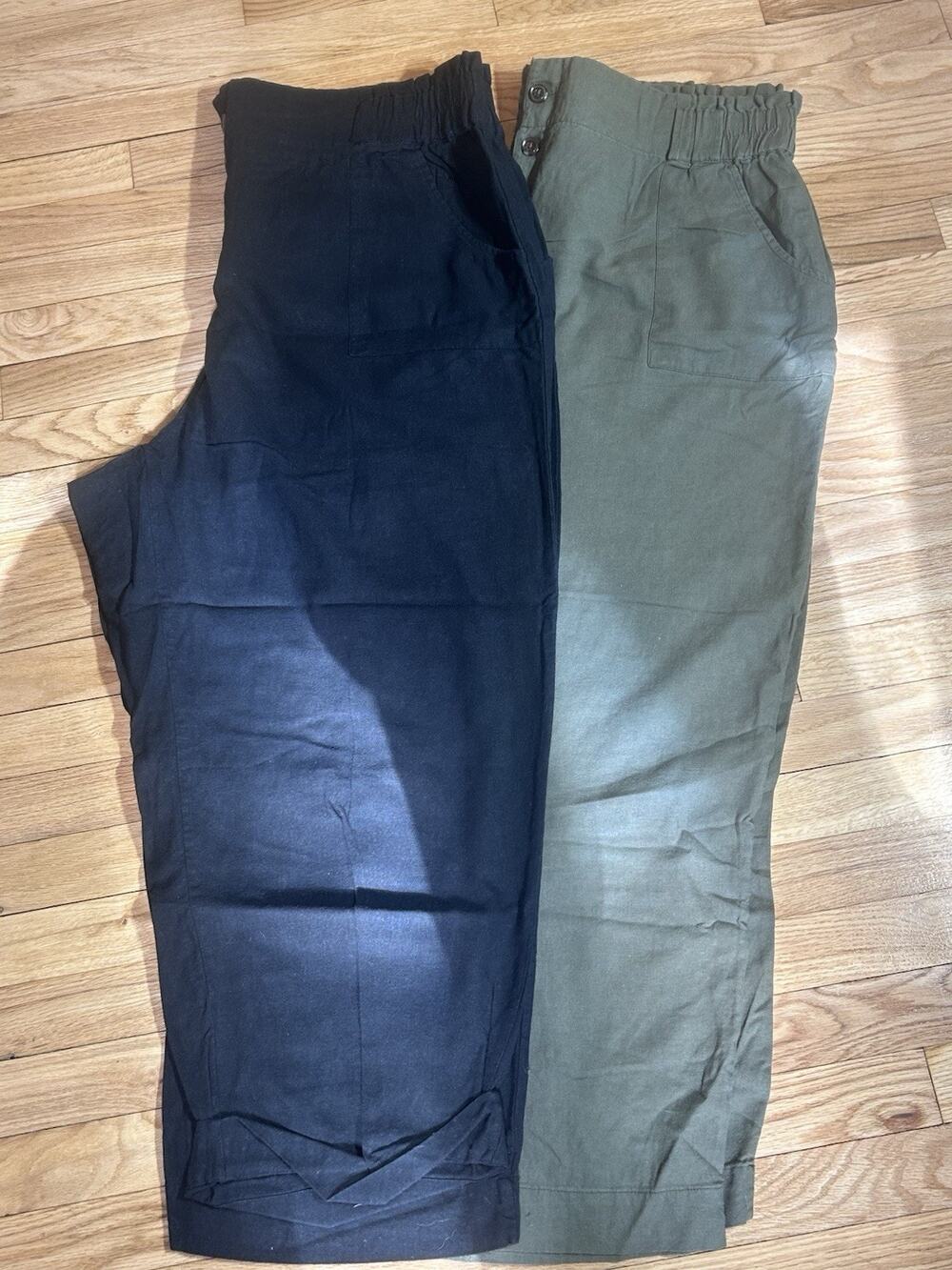 Lot Of 2 Ellos Women Trouser Sz 26